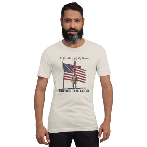 As For Me and My House Christian Bible Verse T-Shirt
